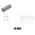 Weld-On Receiver Tube