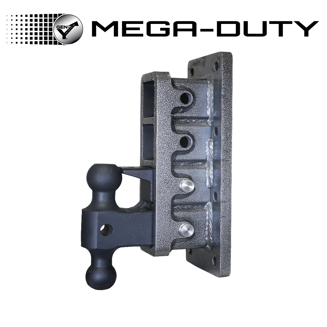 MEGA-DUTY Bolt-On Adjustable Hitch