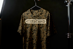 GEN-Y Hitch Camo shirt, front view, lifestyle photo