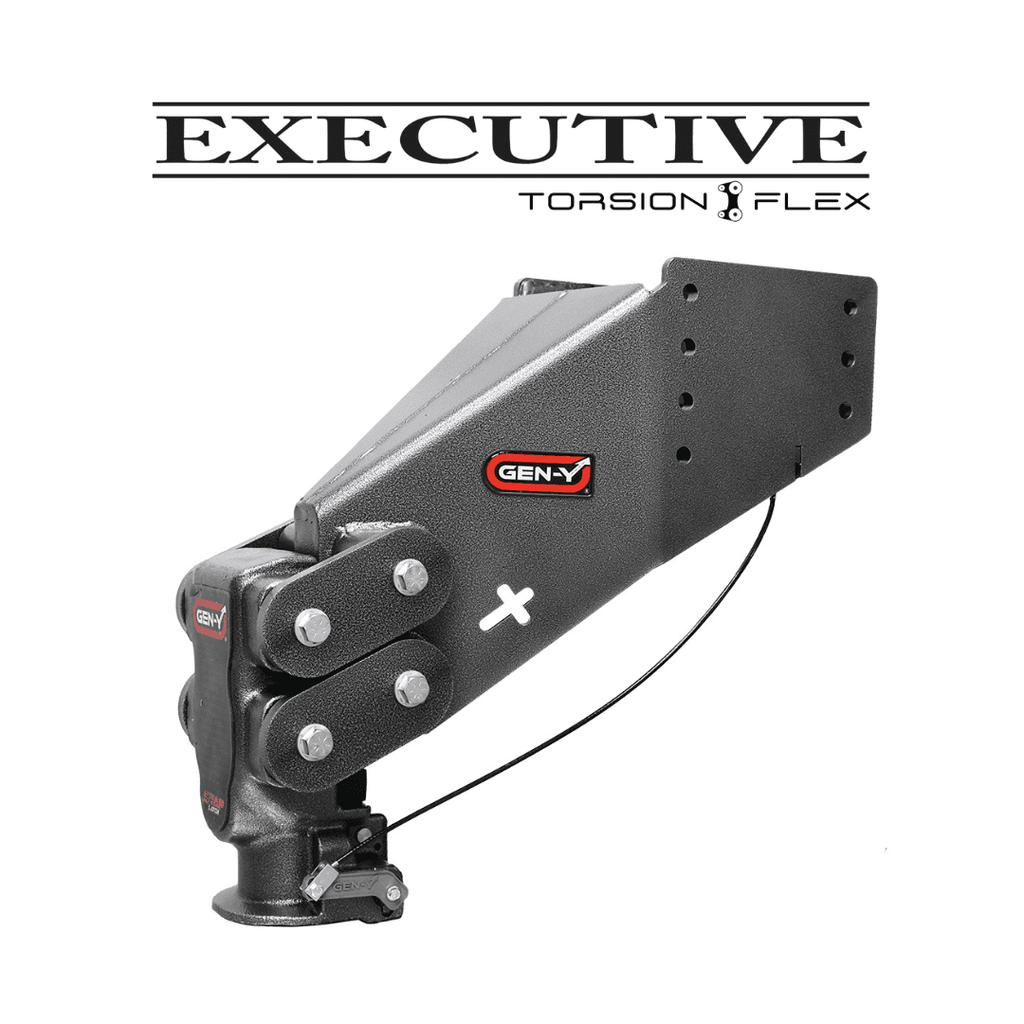 EXECUTIVE Fifth Wheel to Gooseneck Pin Box with SnapLatch Coupler