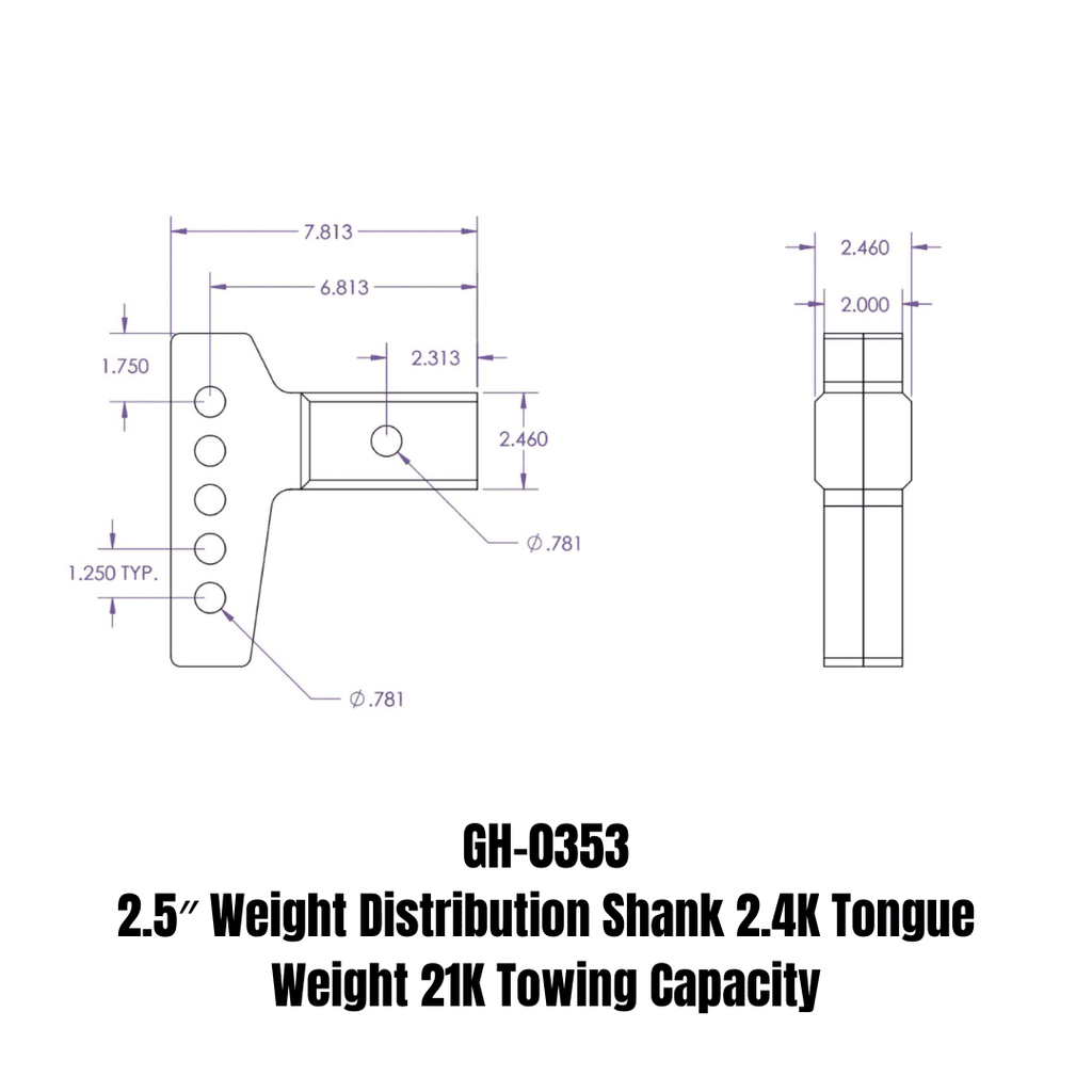 GEN-Y Weight Distribution Shank