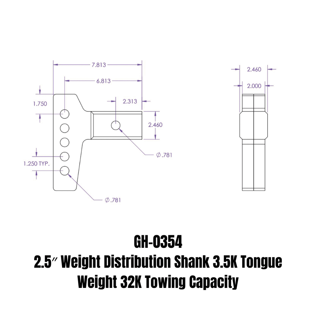 GEN-Y Weight Distribution Shank