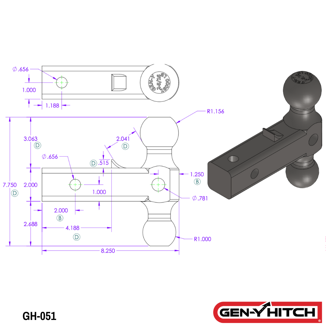 Replacement Ball Mount
