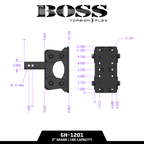 The BOSS (Torsion Flex) Pintle Plate (2"-3" Shank)