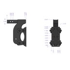 The Boss (Torsion Flex) Pintle Plate (2"-3" Shank)