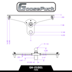 GoosePuck 5" Offset Ball Puck System