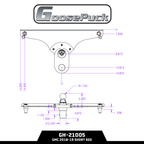 GoosePuck 5" Offset Ball Puck System