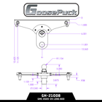 GoosePuck 5" Offset Ball Puck System