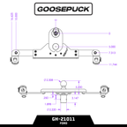 GoosePuck GEN 2 5" Offset Ball Puck System