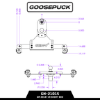 GoosePuck GEN 2 5" Offset Ball Puck System