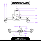 GoosePuck GEN 2 5" Offset Ball Puck System