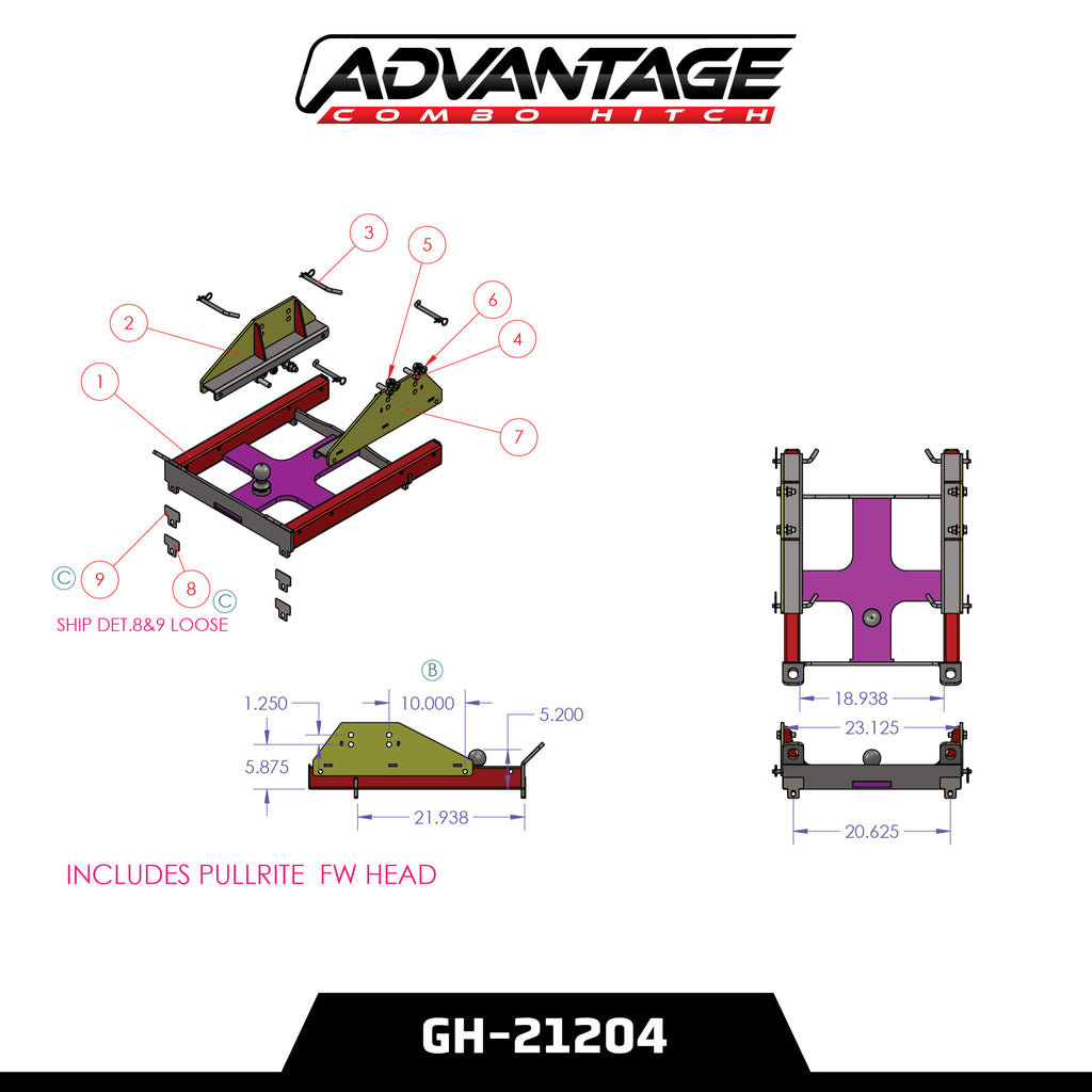 ADVANTAGE COMBO HITCH