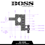 The BOSS 10K (Torsion-Flex) Drop Hitch (2″ or 2 ½″ Shank)