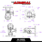 The ADMIRAL - Bumper Coupler with SnapLatch