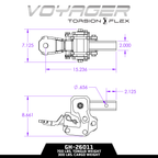 The VOYAGER Cargo Carrier Hitch with TORSION-FLEX Technology