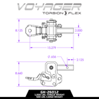 The VOYAGER Cargo Carrier Hitch with TORSION-FLEX Technology