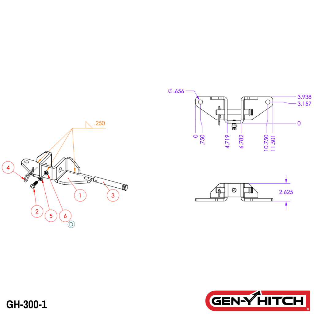 Sway Control Head