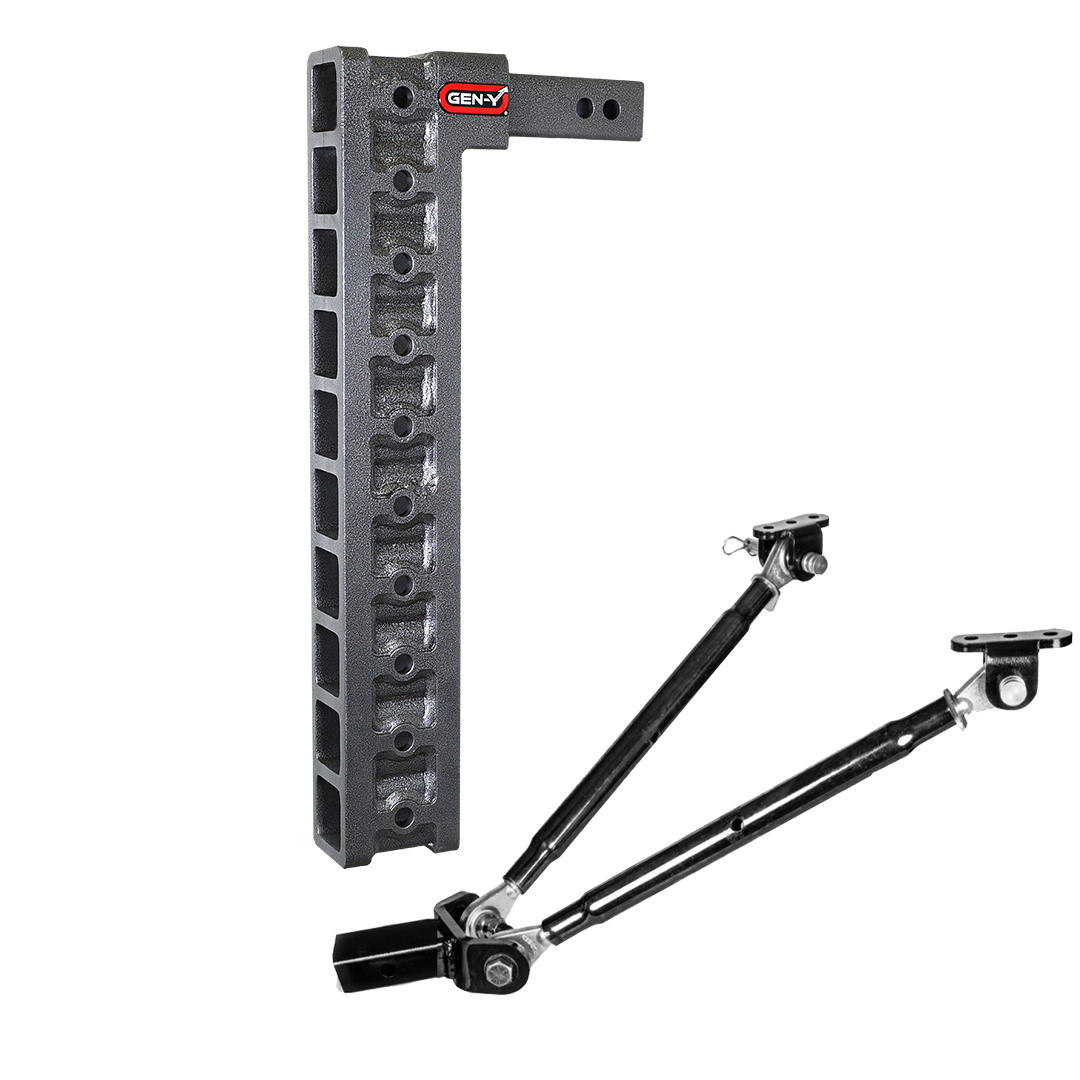 MEGA-DUTY 10K Drop Hitch (2" Shank)