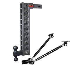 The MEGA-DUTY 10K Drop Hitch (2" Shank)