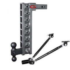 The MEGA-DUTY 10K Drop Hitch (2" Shank)