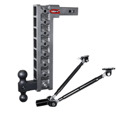 MEGA-DUTY 10K Drop Hitch (2" Shank)