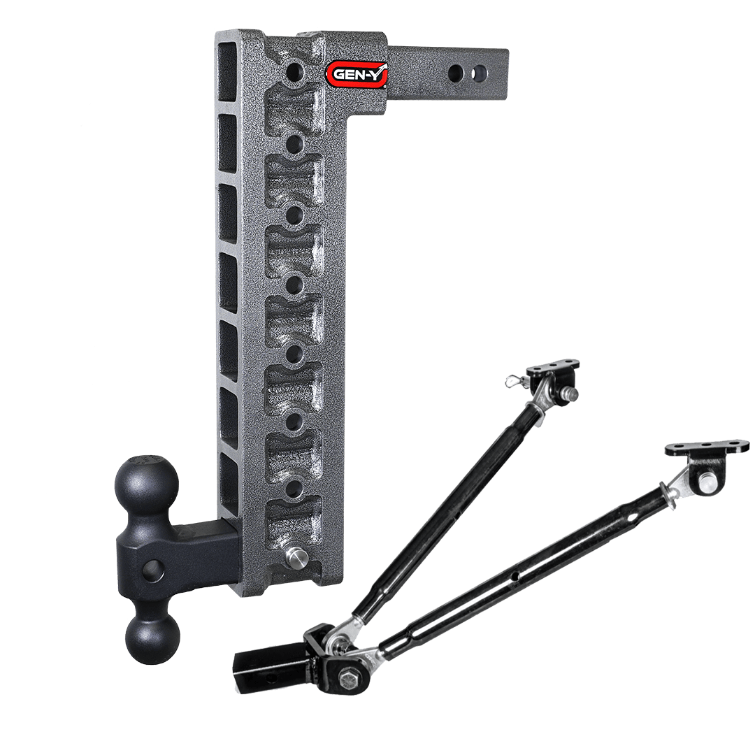 MEGA-DUTY 10K Drop Hitch (2" Shank)