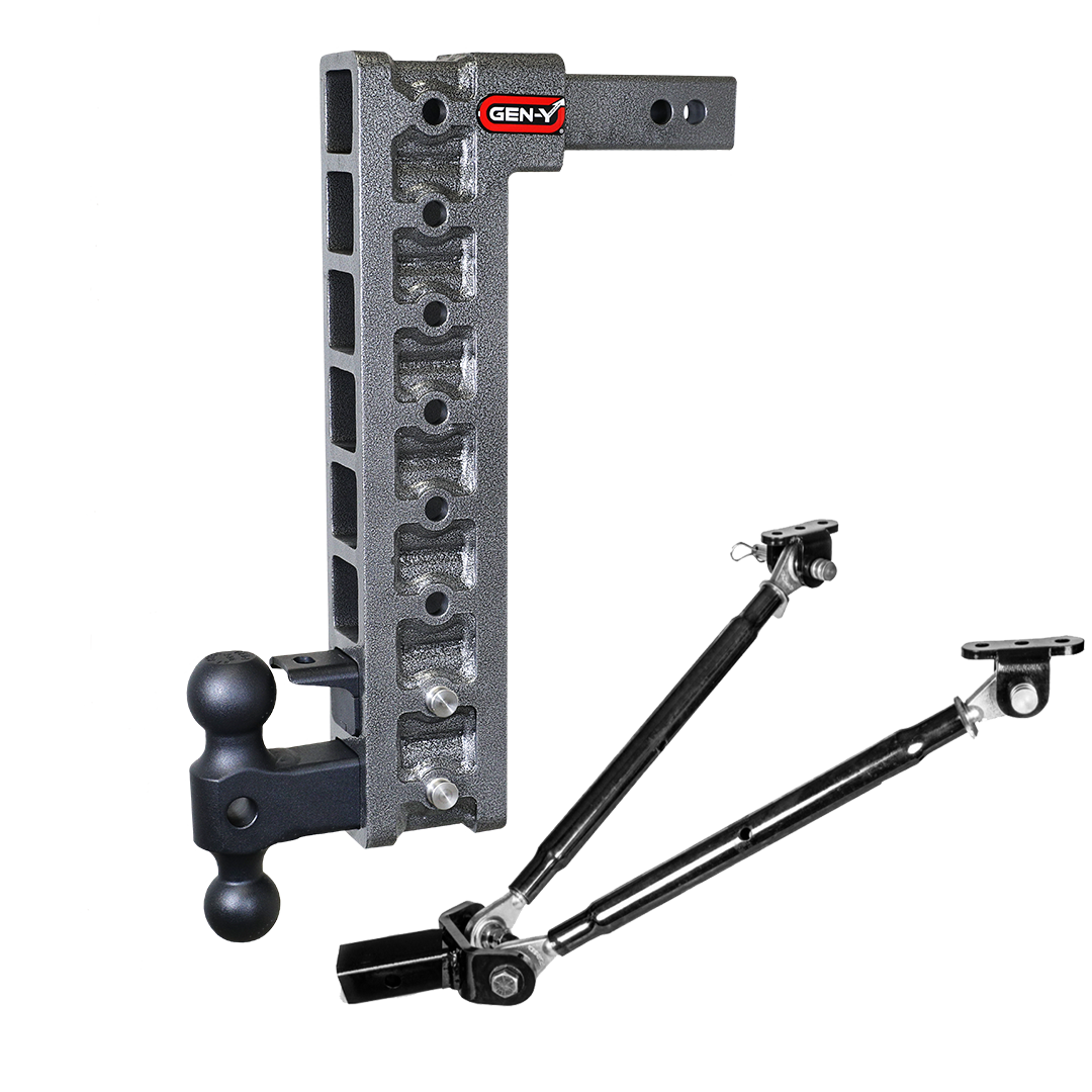 MEGA-DUTY 10K Drop Hitch (2" Shank)