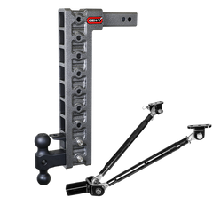 The MEGA-DUTY 10K Drop Hitch (2" Shank)