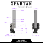 Spartan (Torsion-Flex) Gooseneck with SnapLatch Coupler