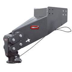 EXECUTIVE Fifth Wheel to Gooseneck Pin Box with SnapLatch Coupler