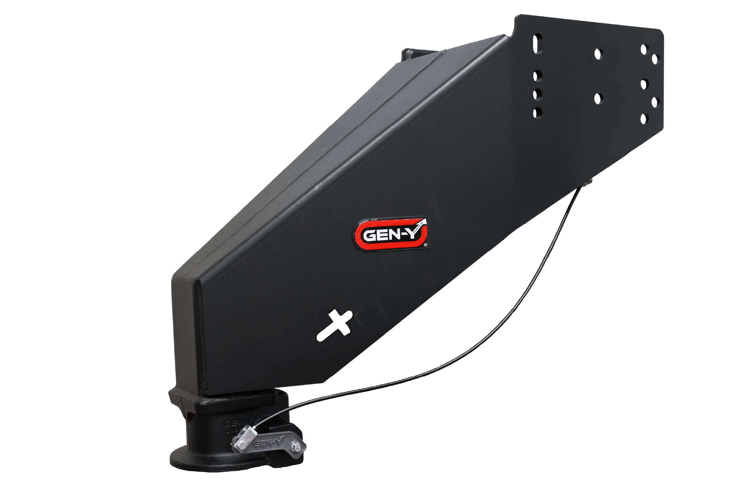 The NOMAD Fifth Wheel-to-Gooseneck Static Pin Box with SnapLatch Coupler