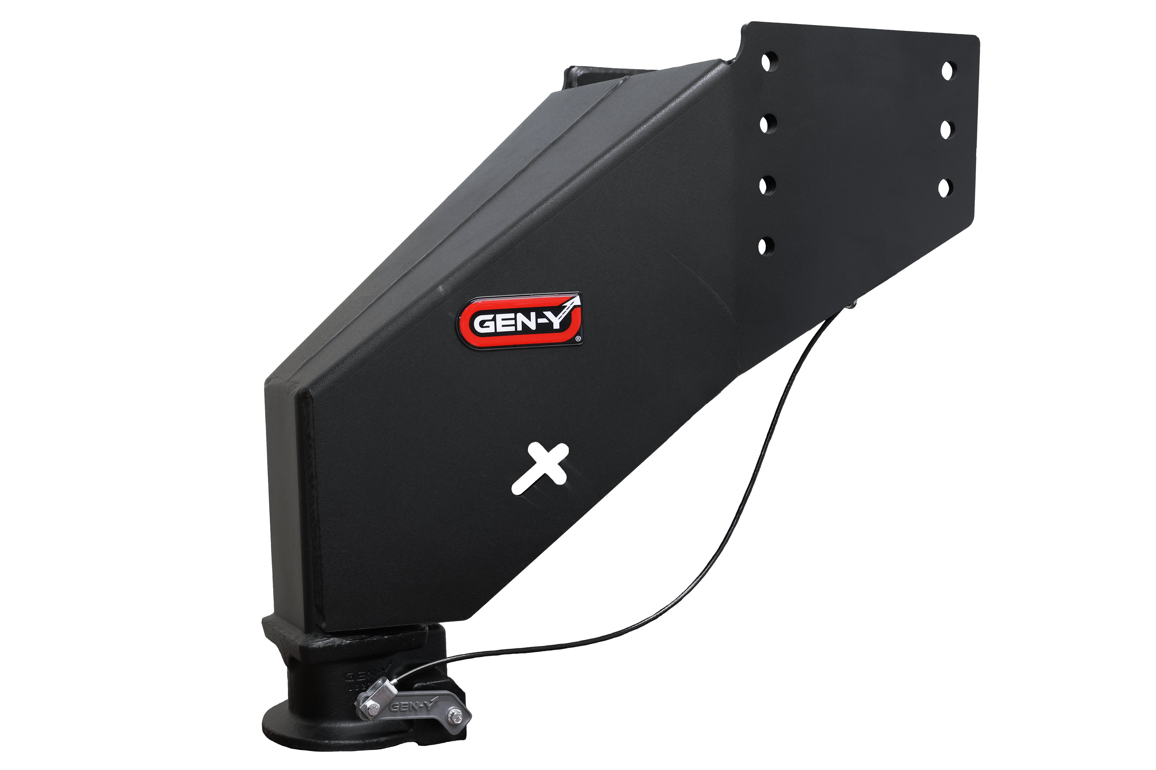 The NOMAD Fifth Wheel-to-Gooseneck Static Pin Box with SnapLatch Coupler