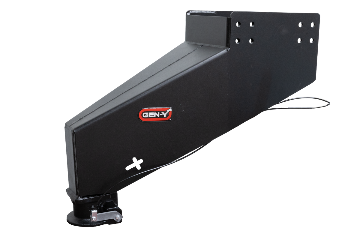 The NOMAD Fifth Wheel-to-Gooseneck Static Pin Box with SnapLatch Coupler