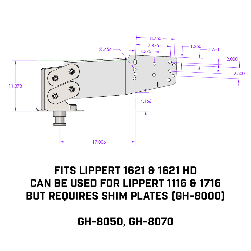 EXECUTIVE Fifth Wheel King Pin Box