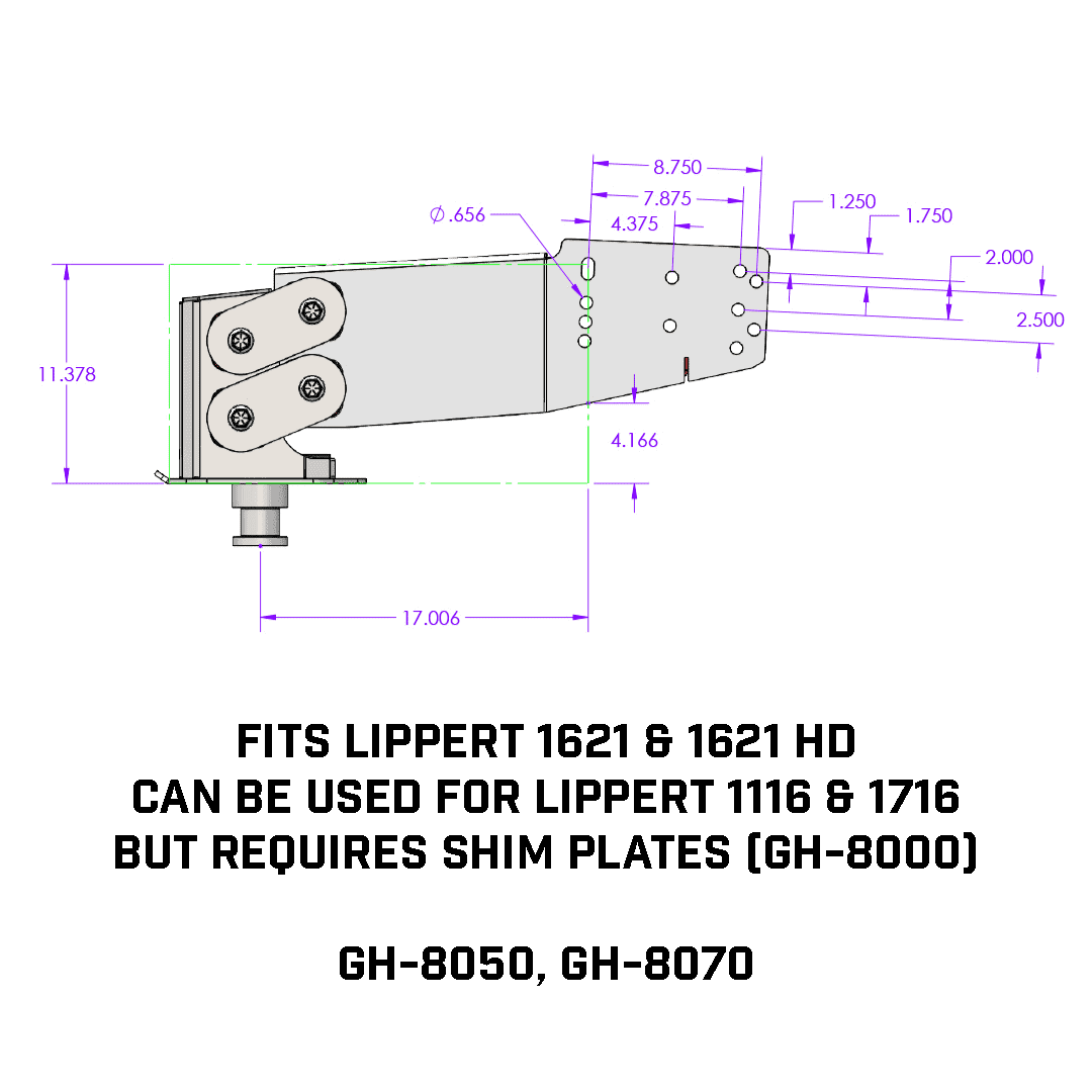 EXECUTIVE Fifth Wheel King Pin Box