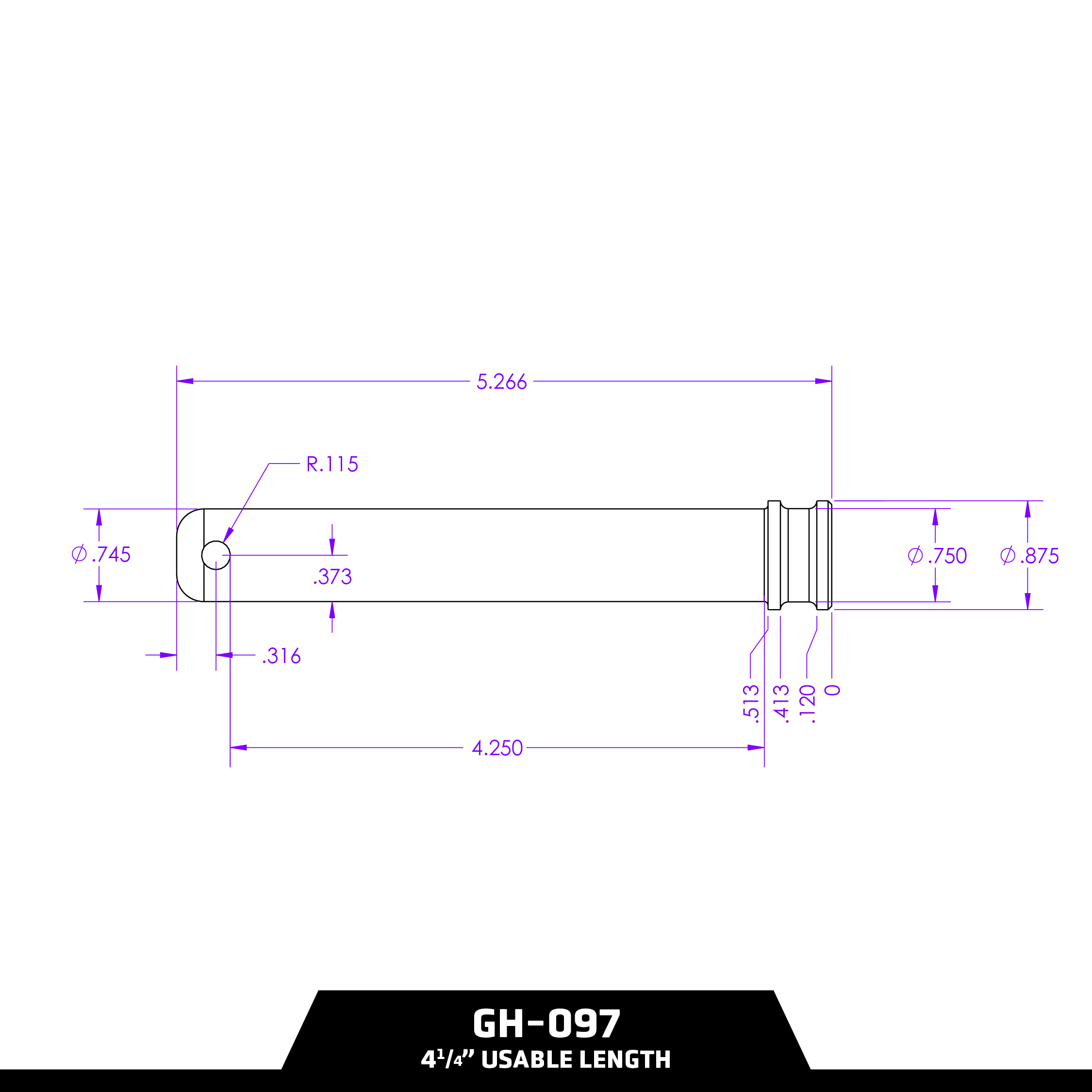 Replacement Hitch Pin