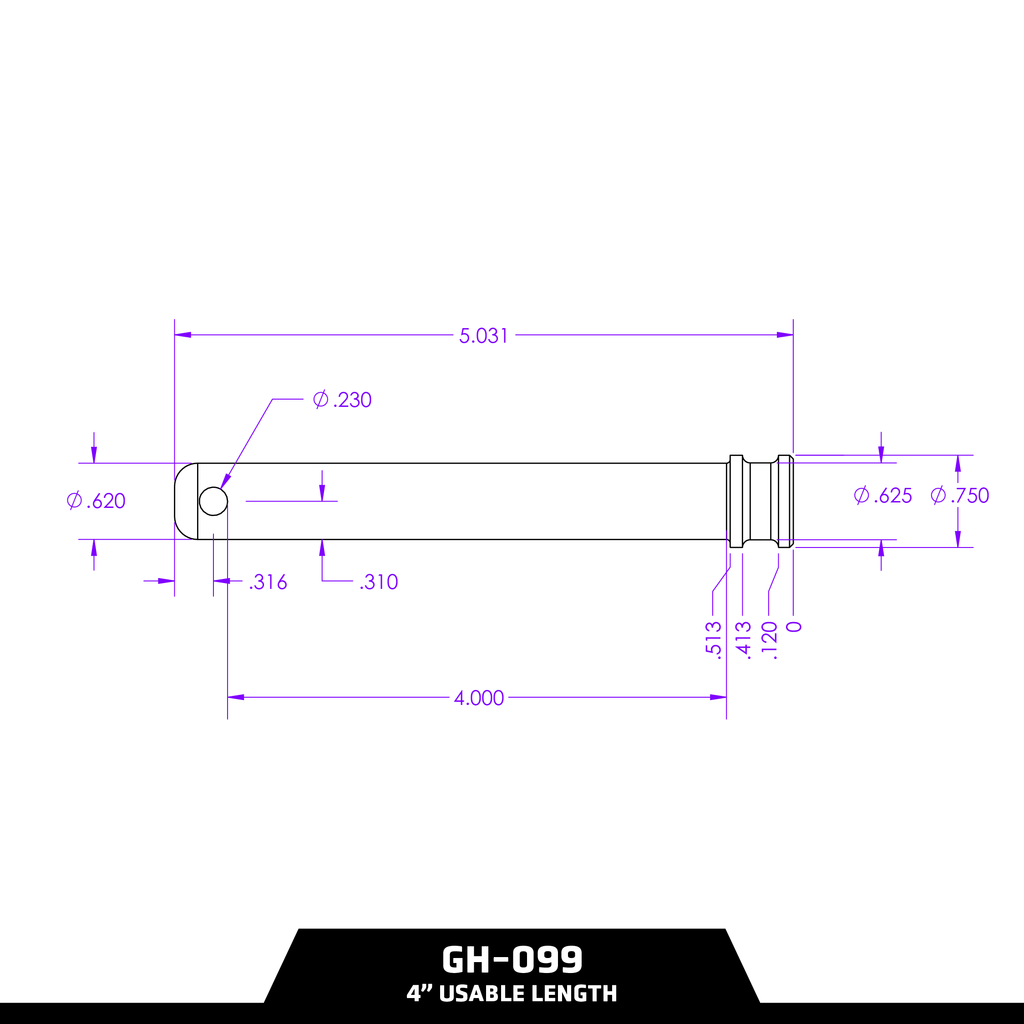 Replacement Hitch Pin
