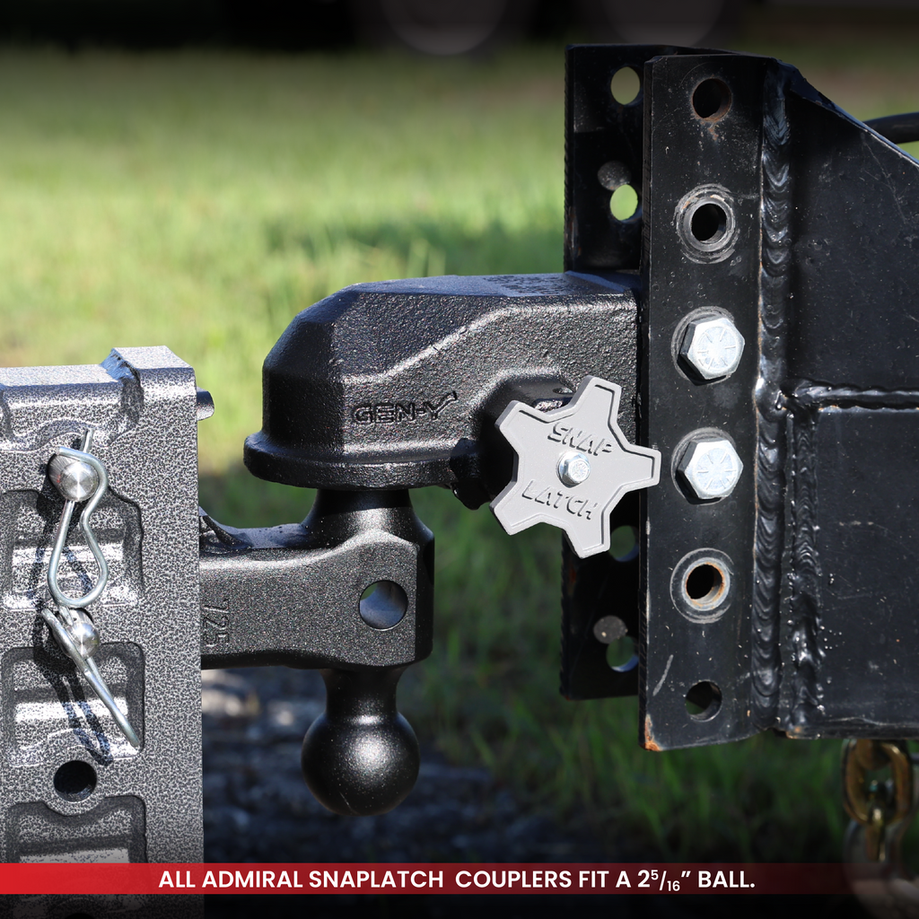 The ADMIRAL Bumper Coupler with SnapLatch