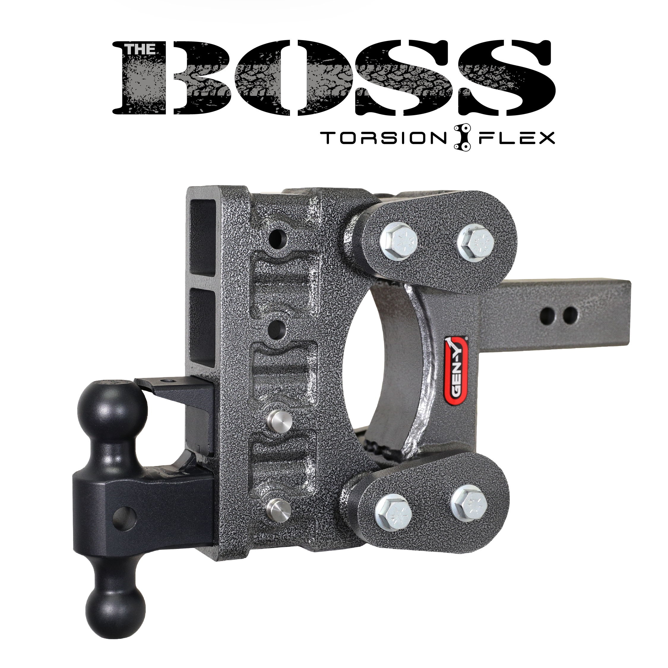 The Boss (Torsion-Flex) 32K Drop Hitch (2.5” & 3" Shank)