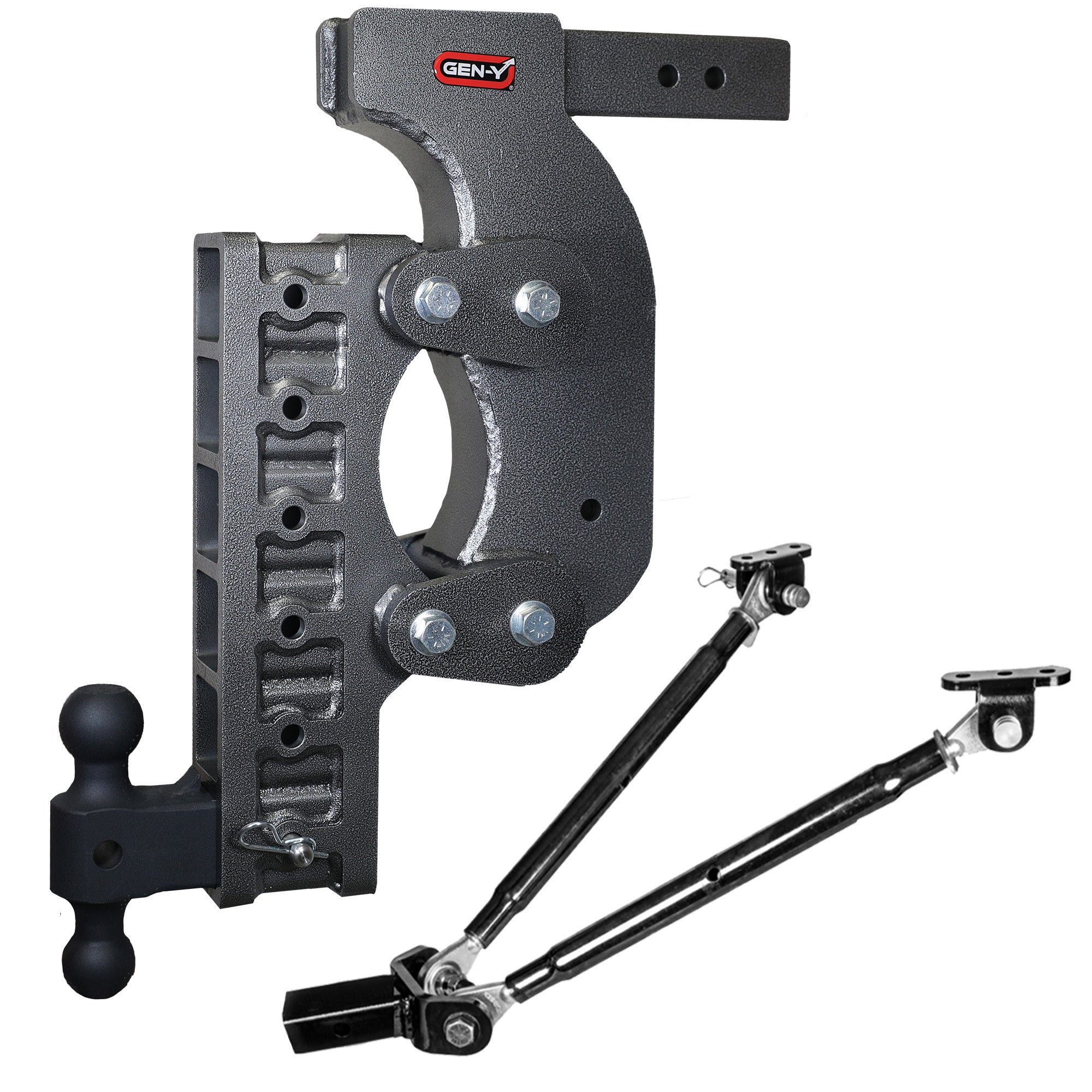 The BOSS 21K (Torsion-Flex) Drop Hitch (2 ½" or 3" Shank)
