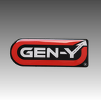 GEN-Y Large Domed Decal