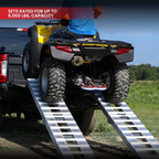 Single Foldable Aluminum Loading Ramps