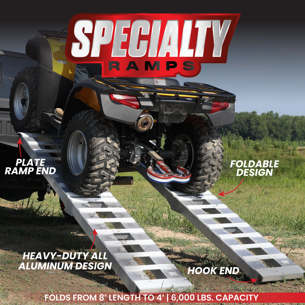 Apc Rear Loading Ramp Foldable Aluminum Loading Ramps – GEN-Y HITCH