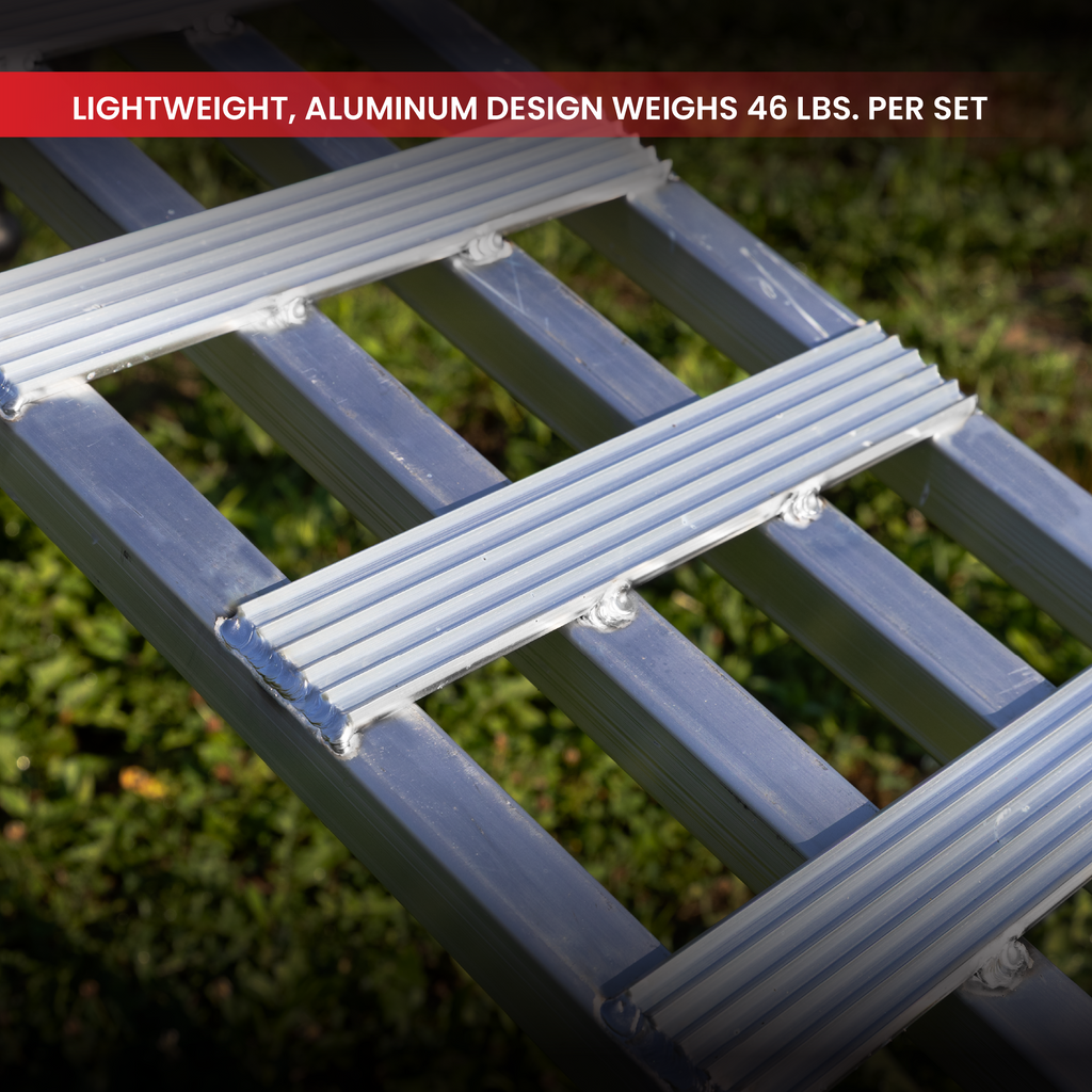 Lightweight Aluminum ATV Ramps