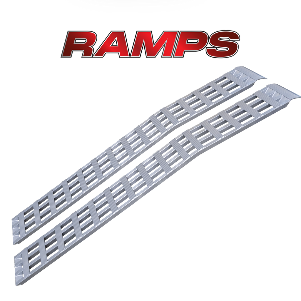 Arched Lightweight Aluminum Ramps