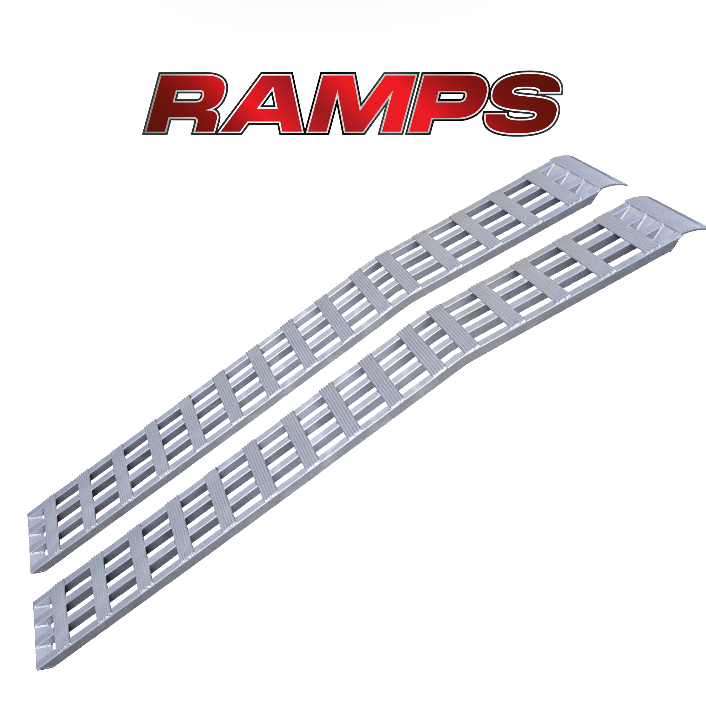 Arched Lightweight Aluminum Ramps
