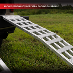 Arched Lightweight Aluminum Ramps