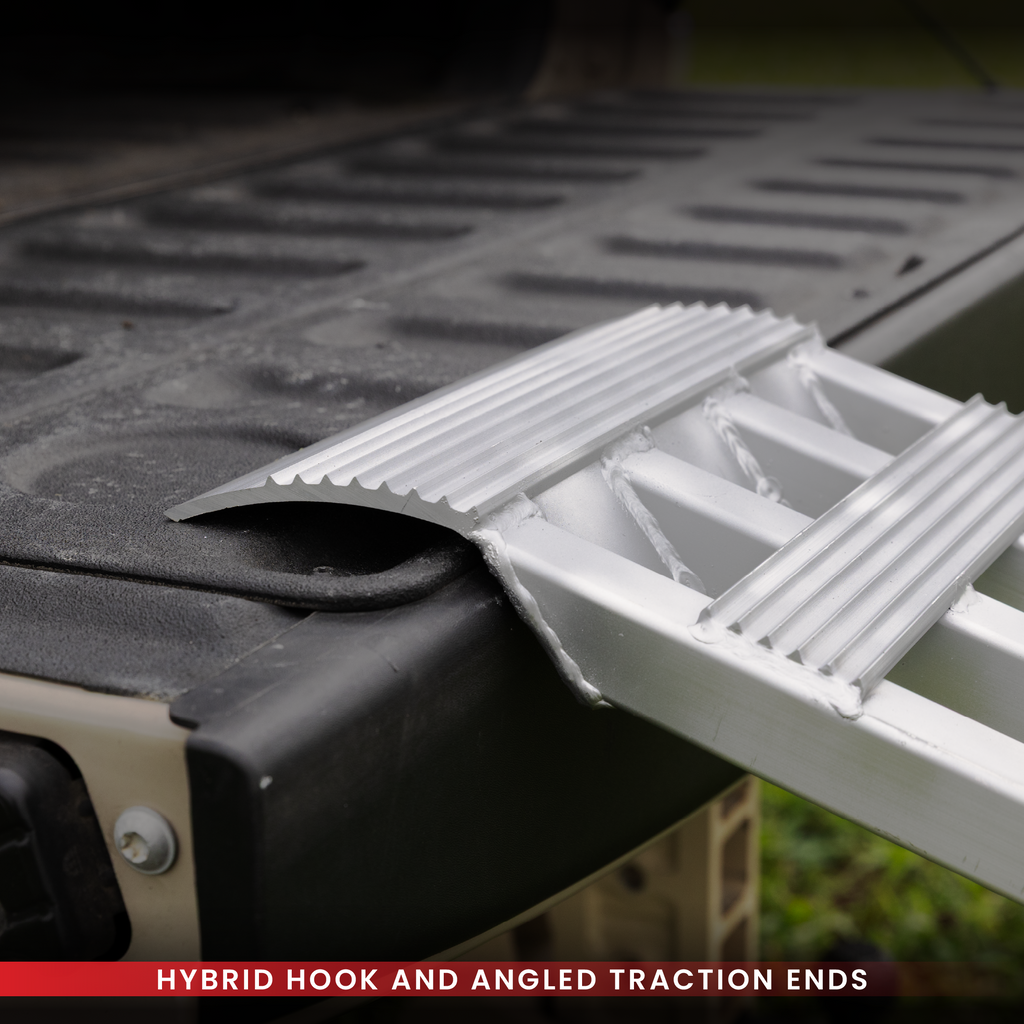 Arched Lightweight Aluminum Ramps