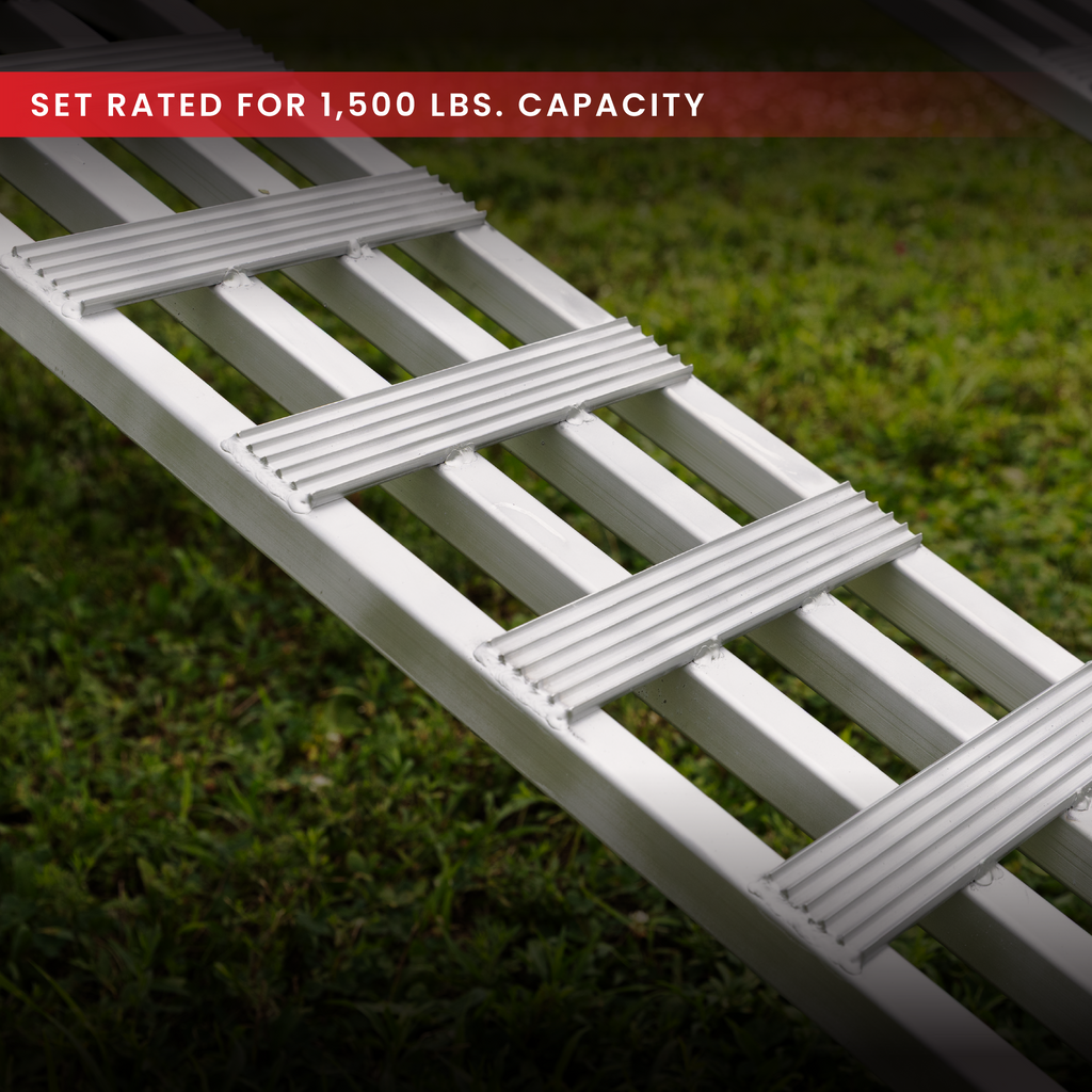 Arched Lightweight Aluminum Ramps