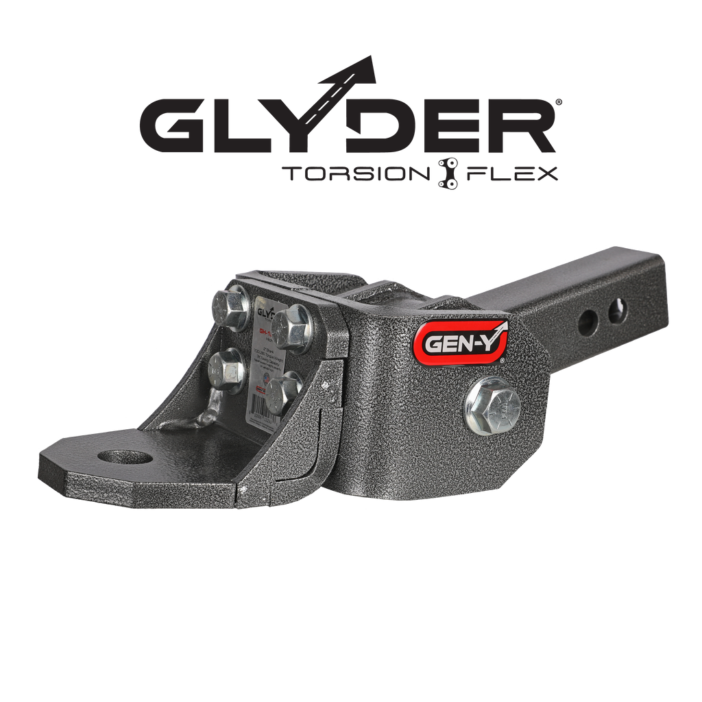 The Glyder 7K (Torsion-Flex) Ball Mount (2" Shank)